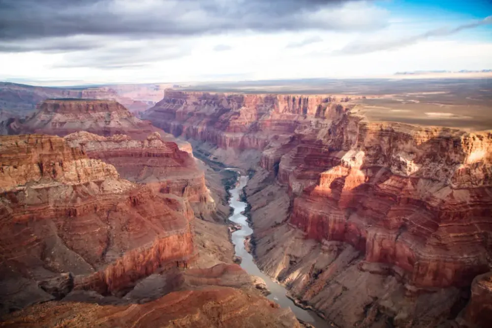 View of the Grand Canyon from the North Rim